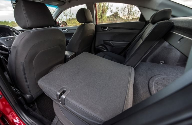 2021 Hyundai Accent cargo space