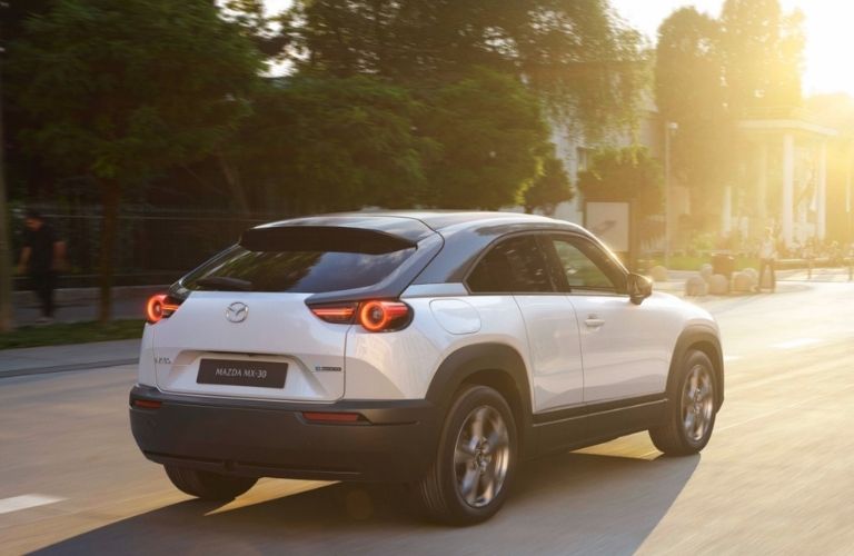 2022 Mazda MX-30 exterior rear view