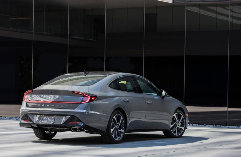 2023 Hyundai Sonata rear quarter view