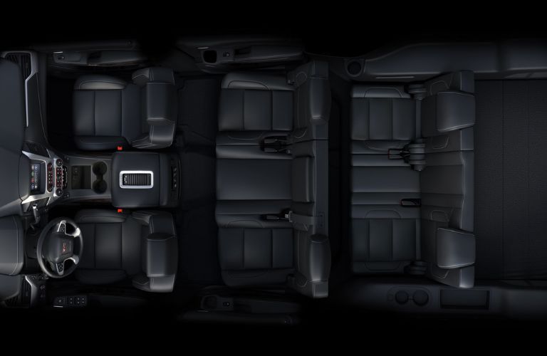 Interior of the 2017 GMC Yukon