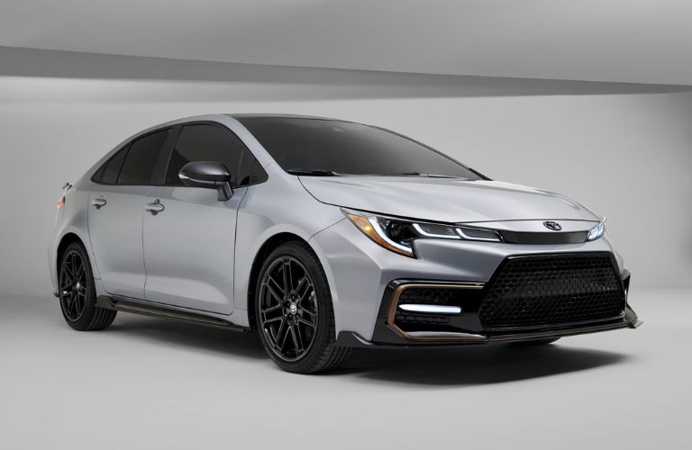 2021 Toyota Corolla side and front exterior