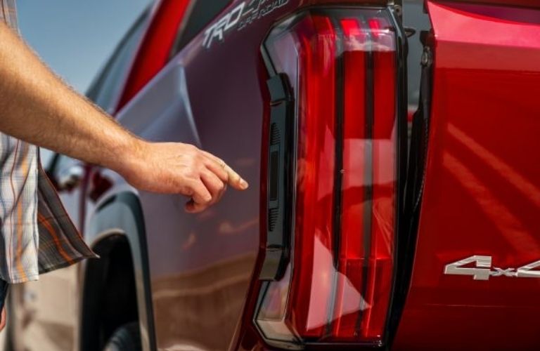 2022 Toyota Tundra rear view